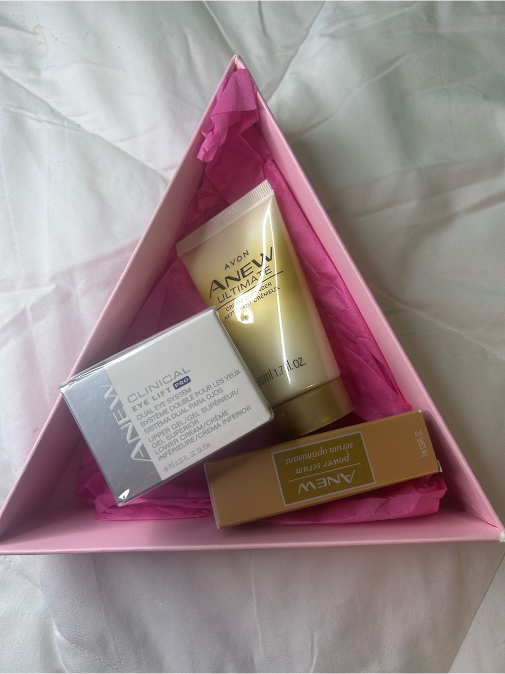 Avon Anew Skincare Gift Set - Pink Presentation Brand new